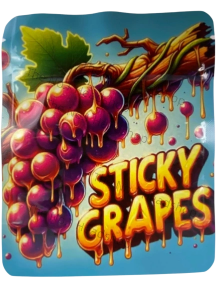 Sticky Grapes  - 3.5g Mylar Bag/Cali Pack