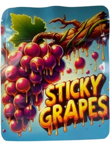 Sticky Grapes  - 3.5g Mylar Bag/Cali Pack