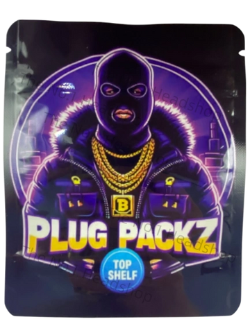 Plug Packz - 3.5g Mylar Bag/Cali Pack