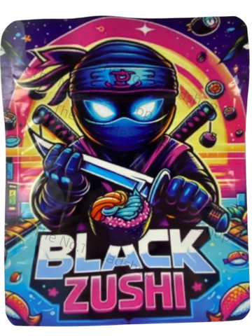 Black Zushi - 3.5g Mylar Bag/Cali Pack