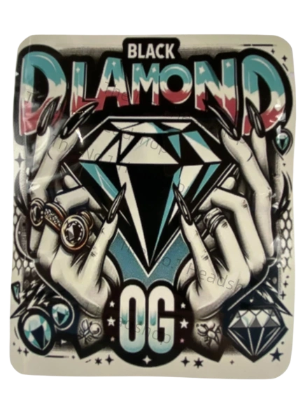 Black Diamond OG - 3.5g Mylar Bag/Cali Pack