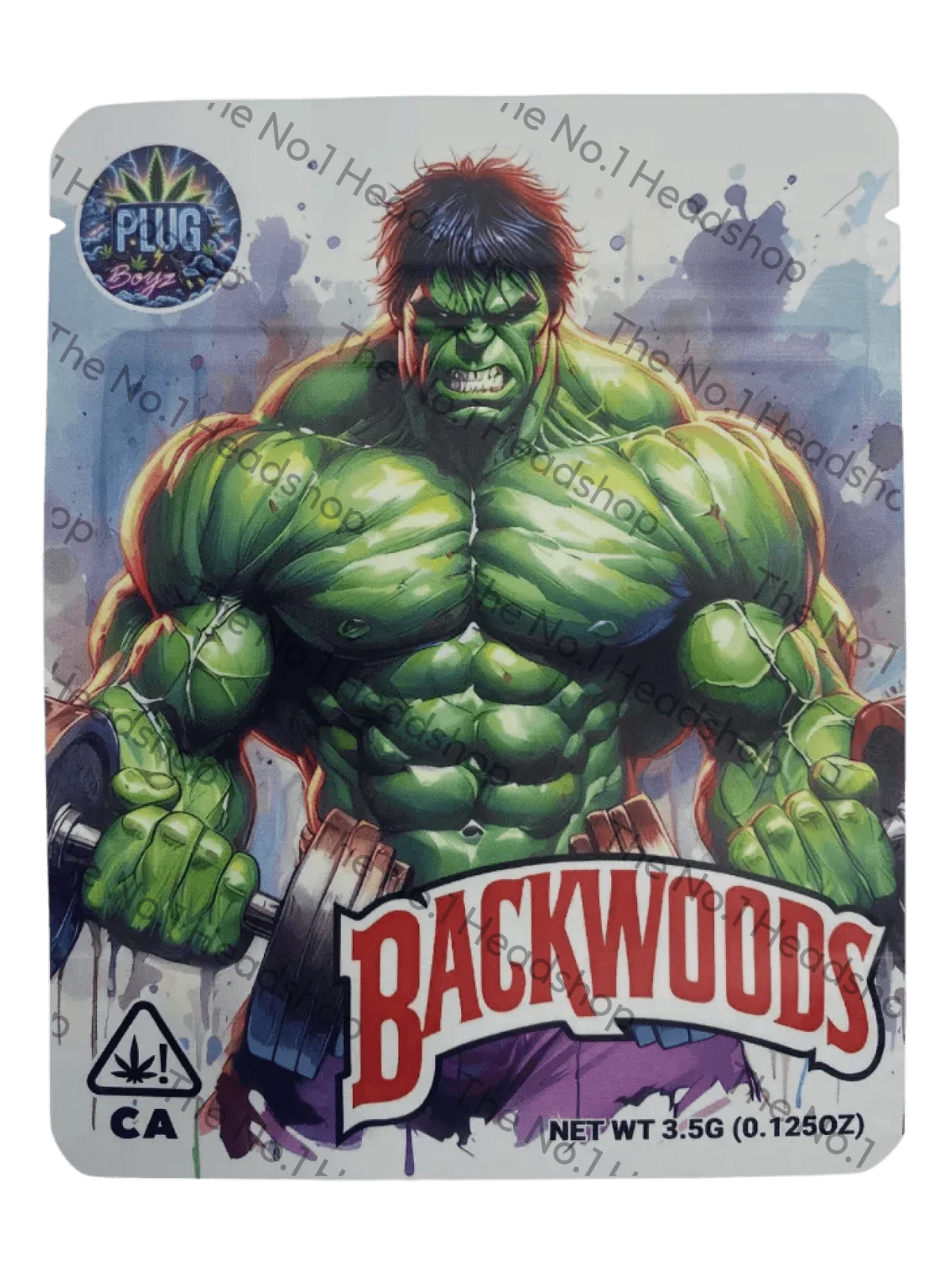 Hulk - 3.5g Mylar Bag/Cali Pack