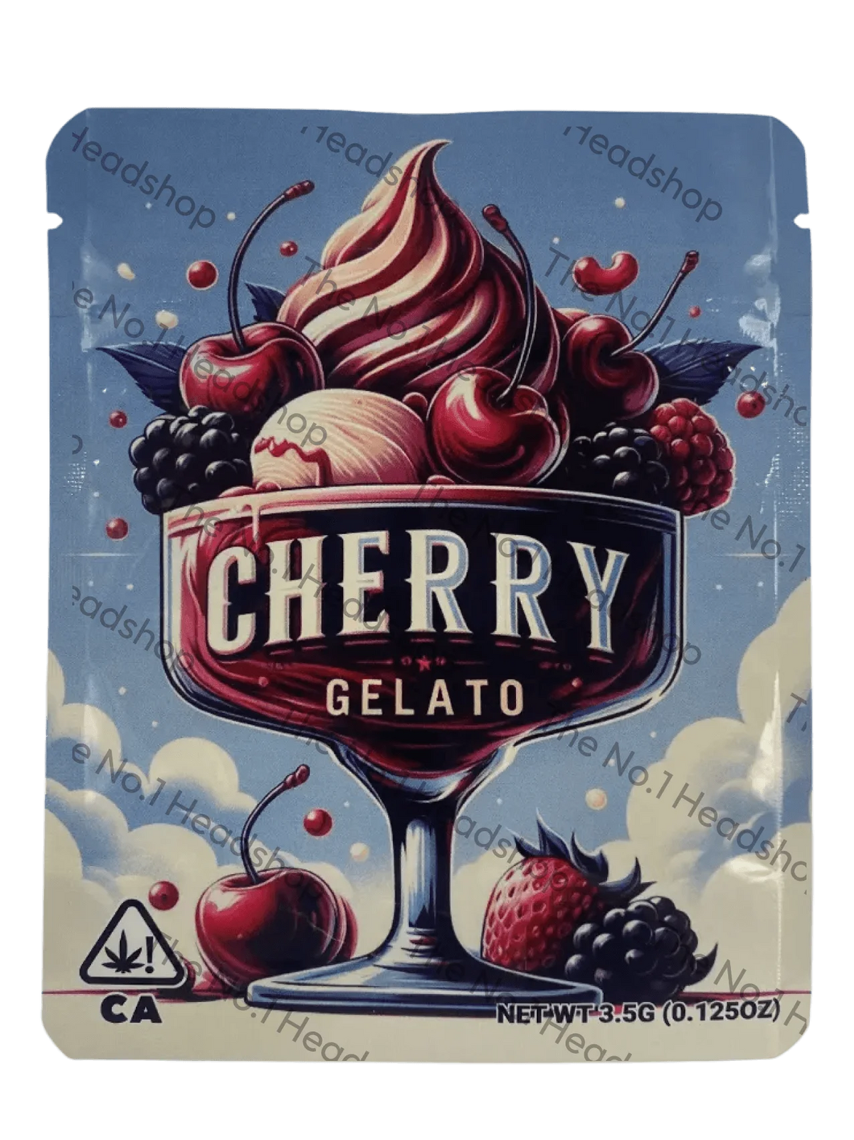 Cherry Gelato - 3.5g Mylar Bag/Cali Pack