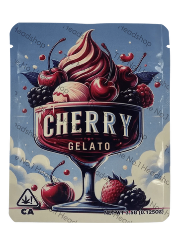 Cherry Gelato - 3.5g Mylar Bag/Cali Pack
