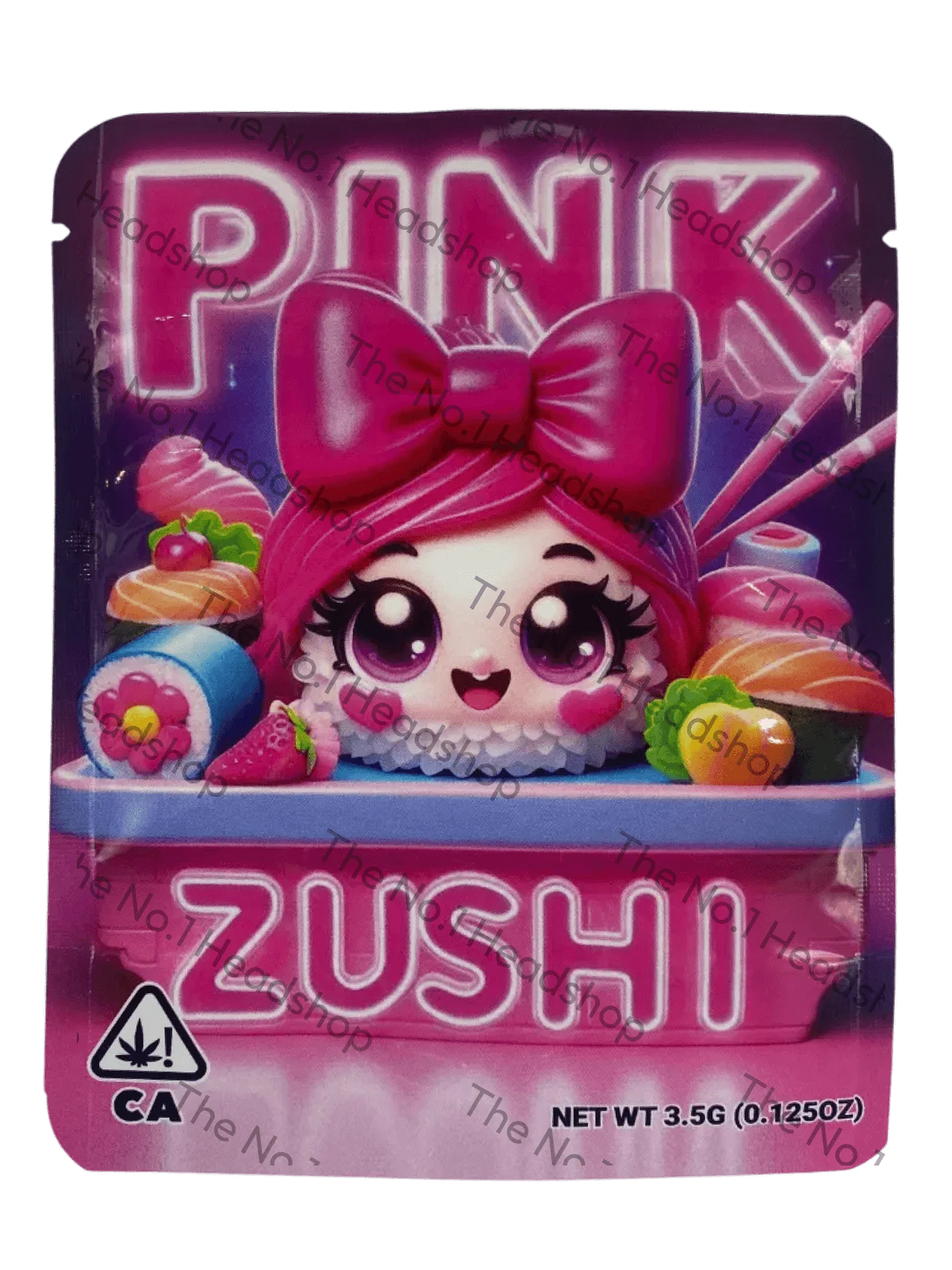 Pink Zushi - 3.5g Mylar Bag/Cali Pack