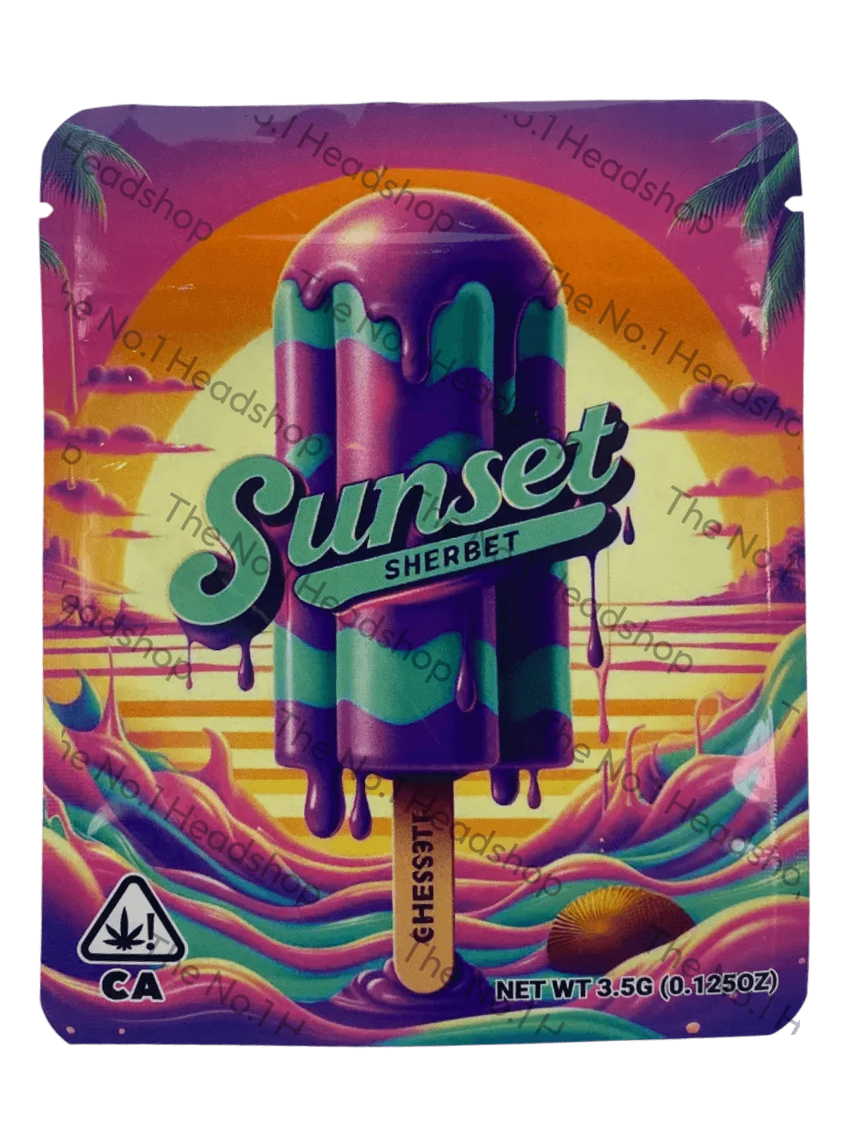 Sunset Sherbet - 3.5g Mylar Bag/Cali Pack