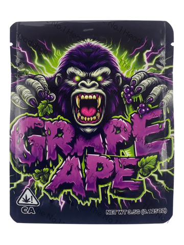 Grape Ape - 3.5g Mylar Bag/Cali Pack