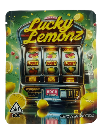 Lucky Lemonz - 3.5g Mylar Bag/Cali Pack
