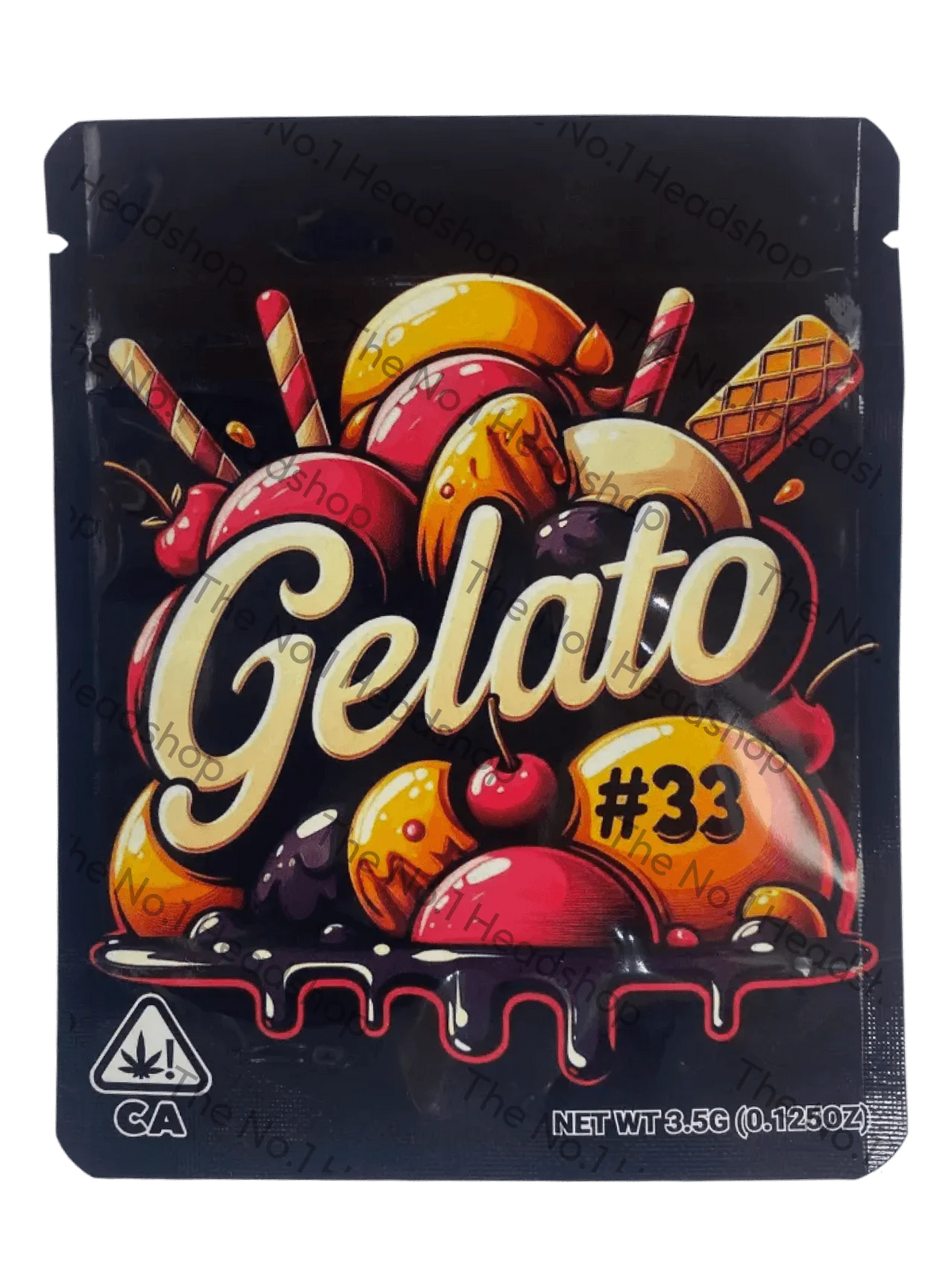 Gelato #33 - 3.5g Mylar Bag/Cali Pack