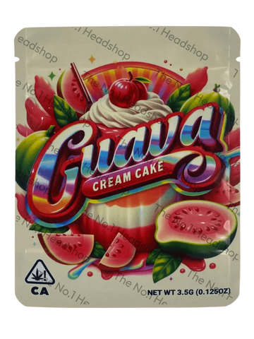 Guava Cream Cake - 3.5g Mylar Bag/Cali Pack
