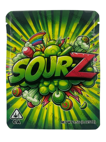 Sour-Z - 3.5g Mylar Bag/Cali Pack