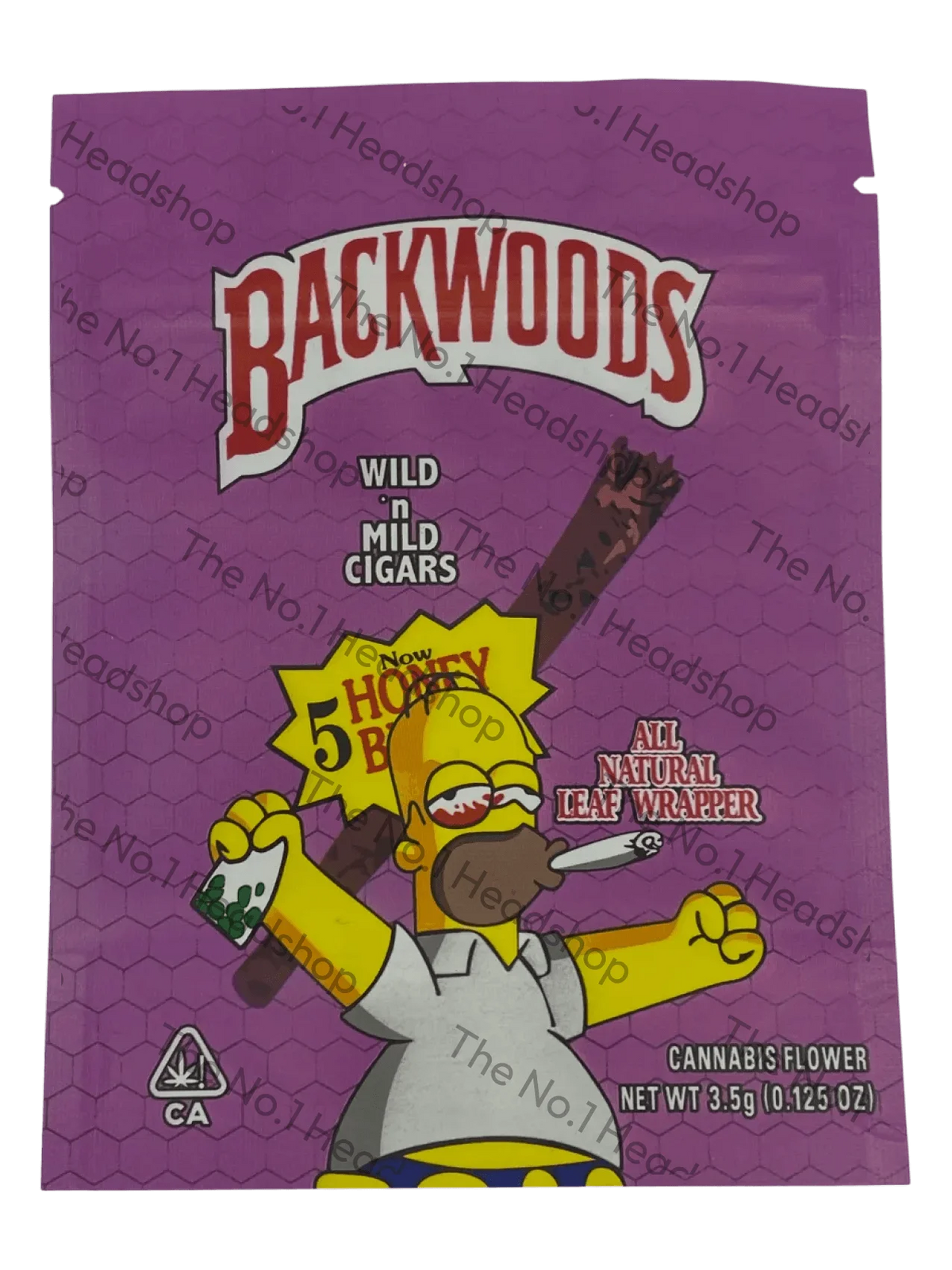 Homer Simpson - 3.5g Mylar Bag/Cali Pack
