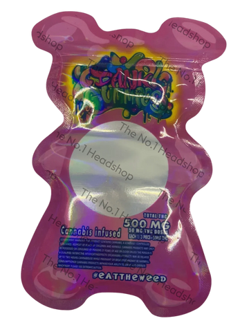 Dank Gummies Pink - 3.5g Mylar Bag/Cali Pack