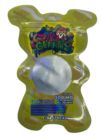 Dank Gummies Yellow - 3.5g Mylar Bag/Cali Pack
