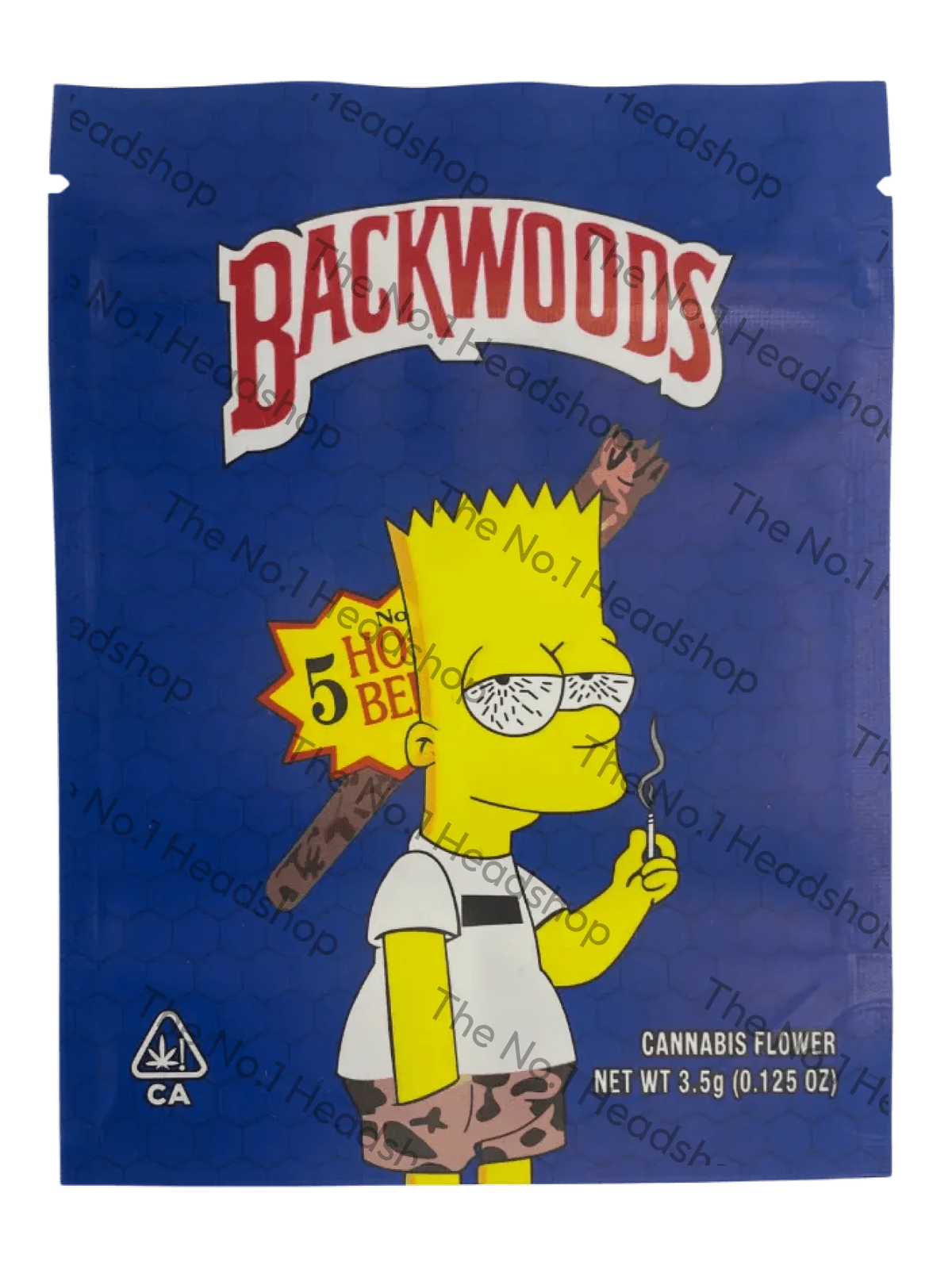 Bart Simpson - 3.5g Mylar Bag/Cali Pack
