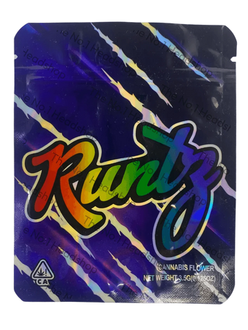 Runty - 3.5g Mylar Bag/Cali Pack