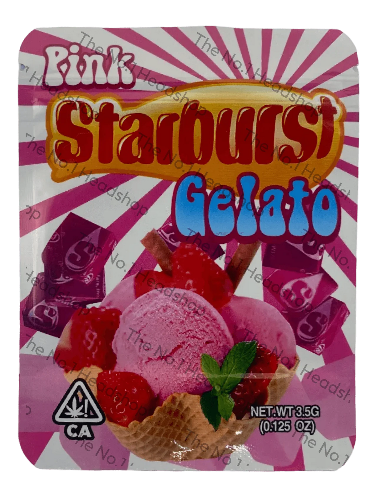 Starburst Gelato - 3.5g Mylar Bag/Cali Pack