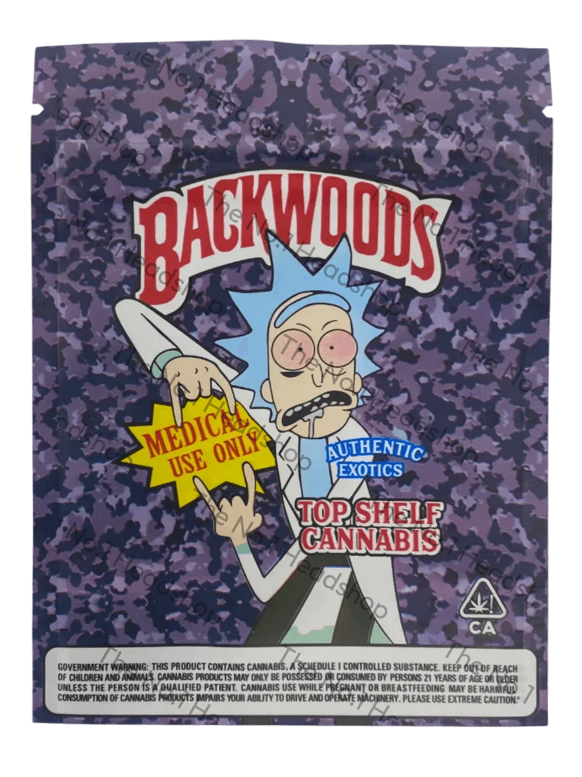 Rick 4 - 3.5g Mylar Bag/Cali Pack