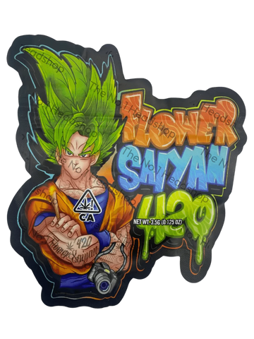 Saiyan 420 - 3.5g Mylar Bag/Cali Pack