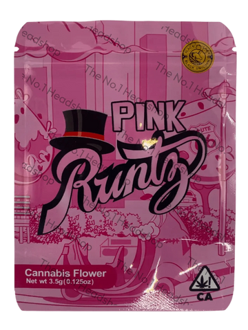 Pink Runty - 3.5g Mylar Bag/Cali Pack