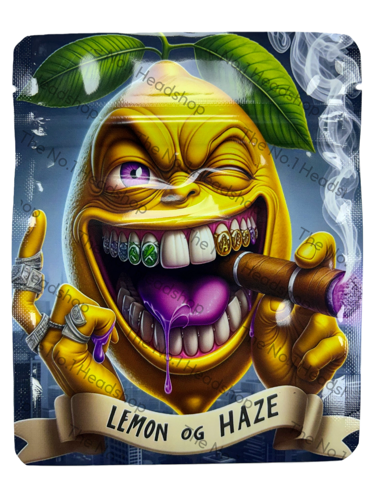 Lemon og Haze - 3.5g Mylar Bag/Cali Pack