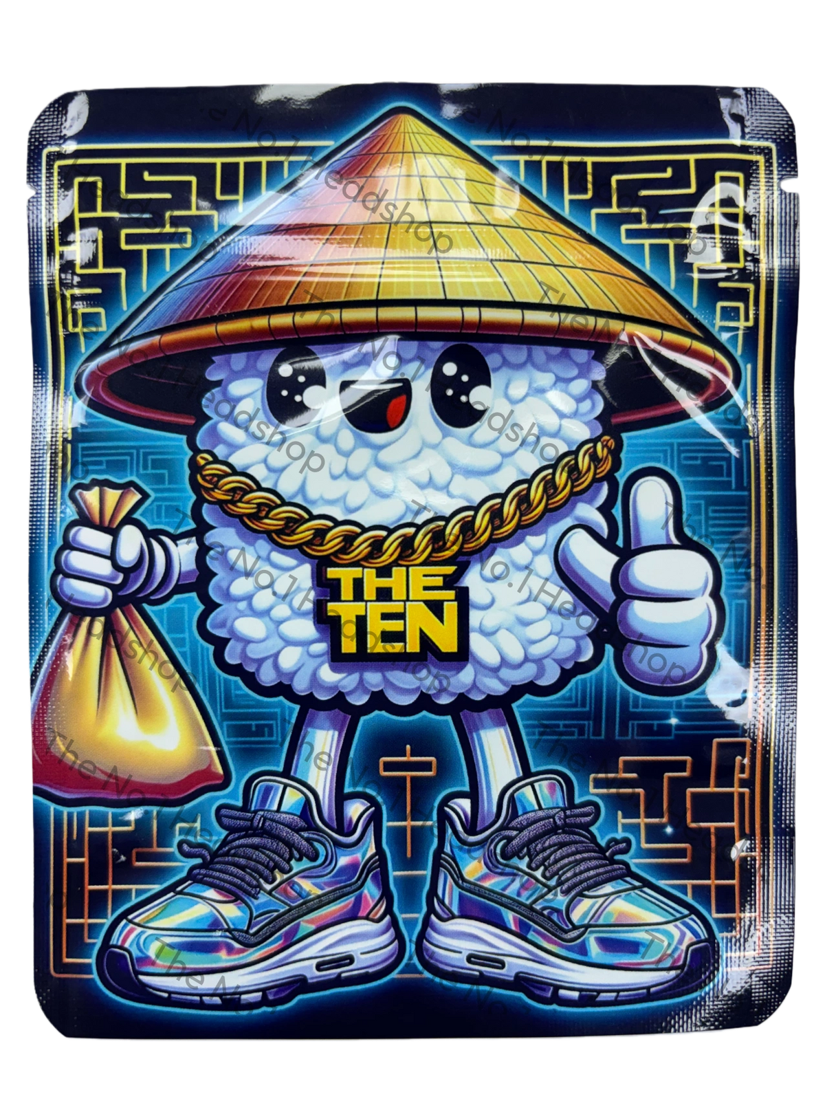 The Ten - 3.5g Mylar Bag/Cali Pack