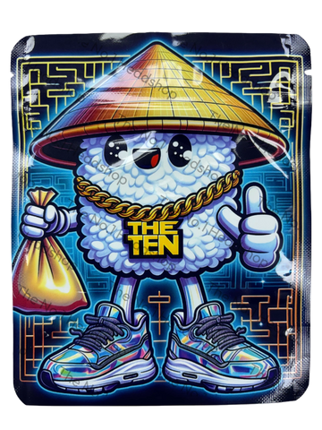 The Ten - 3.5g Mylar Bag/Cali Pack
