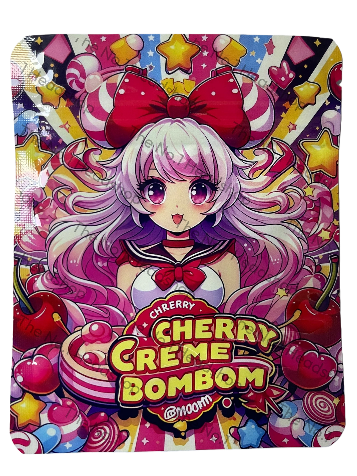 Cherry Creme BomBom - 3.5g Mylar Bag/Cali Pack