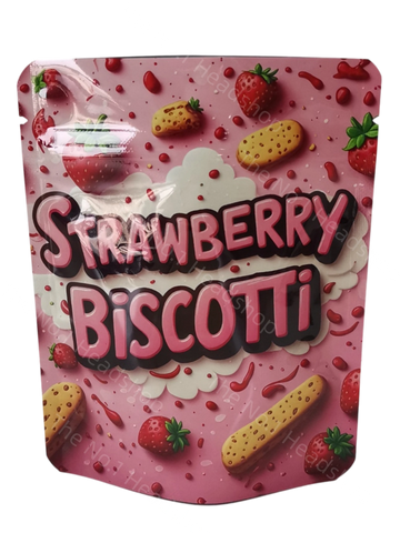 Strawberry Biscotti - 3.5g Mylar Bag/Cali Pack