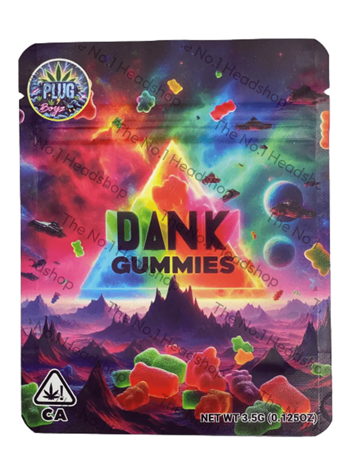Dank Gummies - 3.5g Mylar Bag/Cali Pack