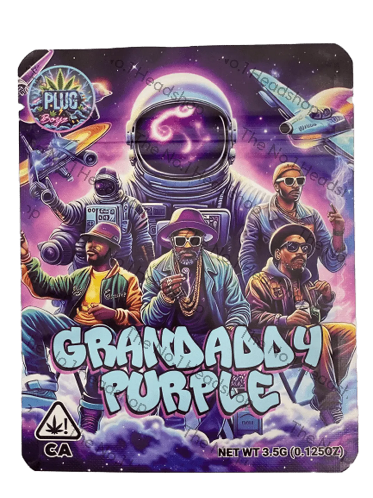 Grandaddy Purple - 3.5g Mylar Bag/Cali Pack