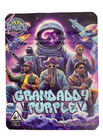 Grandaddy Purple - 3.5g Mylar Bag/Cali Pack