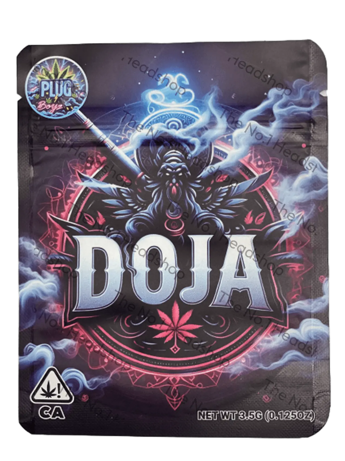 Doja Pack Doja - 3.5g Mylar Bag/Cali Pack – The No.1 Headshop Ltd