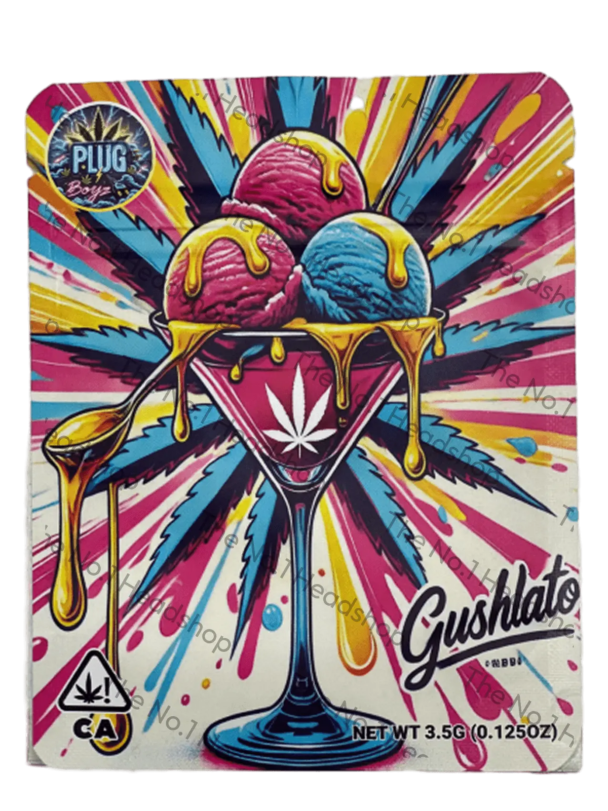 Gushlato - 3.5g Mylar Bag/Cali Pack