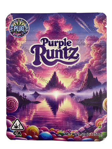 Purple Runtz - 3.5g Mylar Bag/Cali Pack