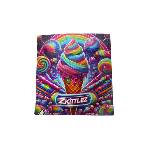 1KG Mylar Bag/Cali Pack - Zkittlez