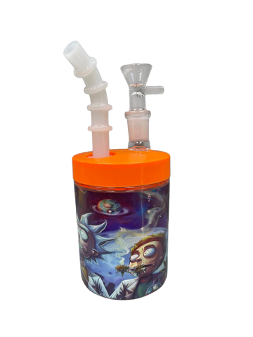 Rick and Morty Glass Cup Gift Set