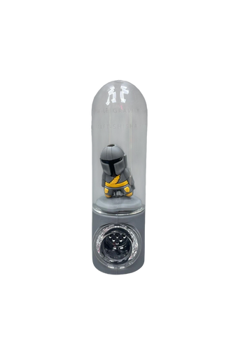 11cm Mini Silicone Pipe - Mandalorian