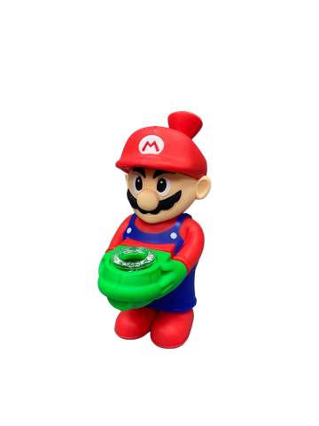 6" Silicone Water Pipe - Mario