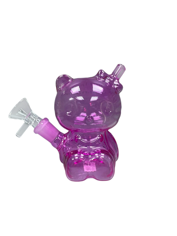 4.3" Hello Kitty Glass Water Pipe