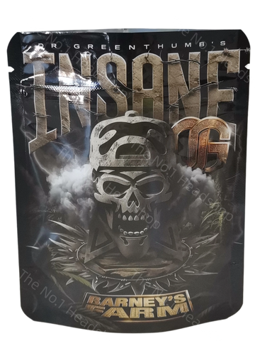 Insane OG - 3.5g Mylar Bag/Cali Pack